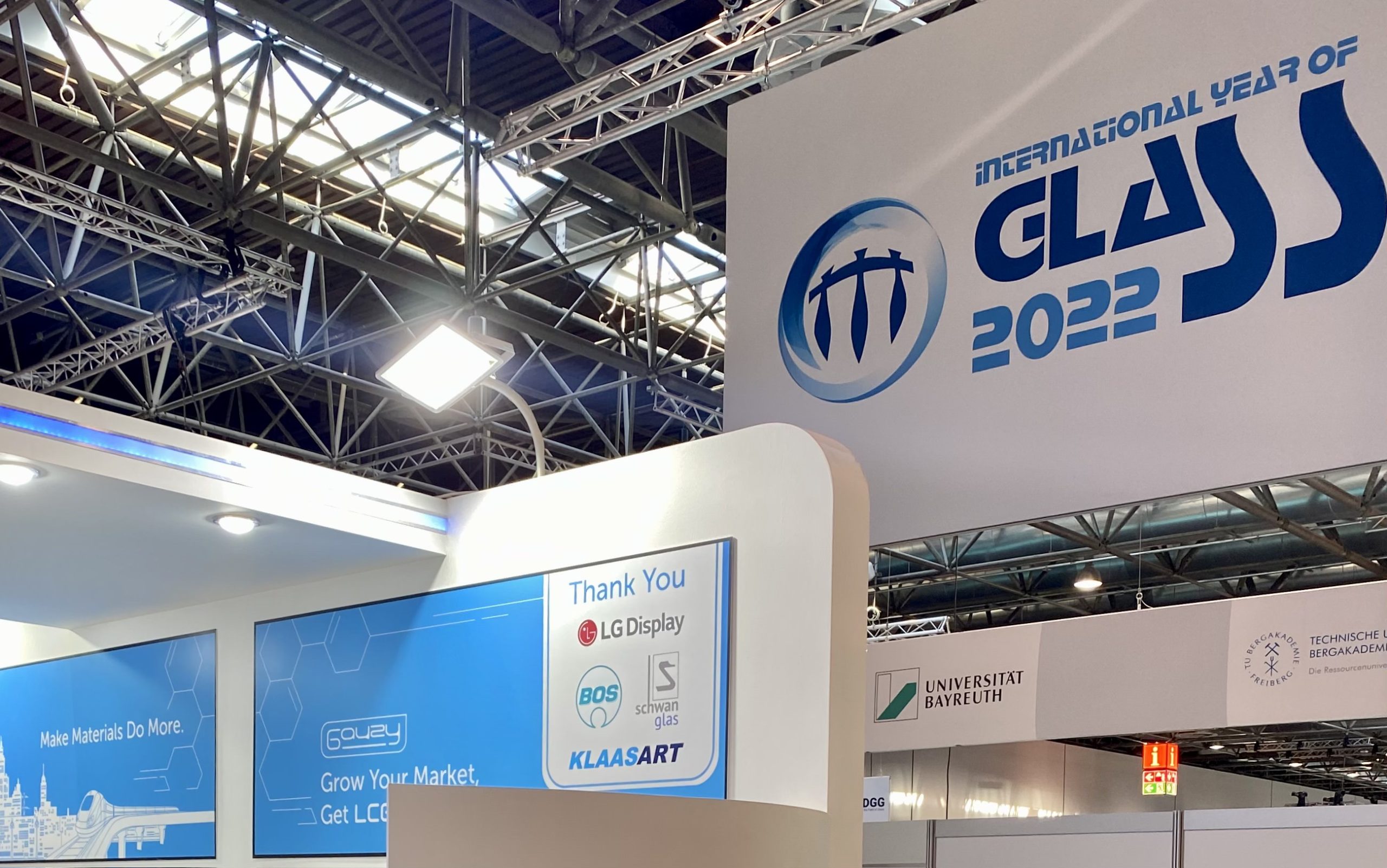 Klaasart's products at Glasstech 2022